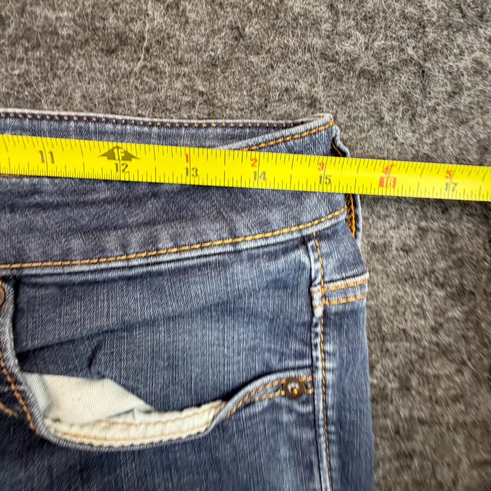 American Eagle Skinny Jeans Mens 31x30 Blue Extreme Flex Medium Wash Fits 30x28 - Picture 10 of 12
